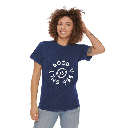 Good Vibes Unisex Mineral Wash T-Shirt