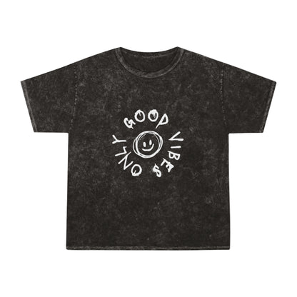 Good Vibes Unisex Mineral Wash T-Shirt