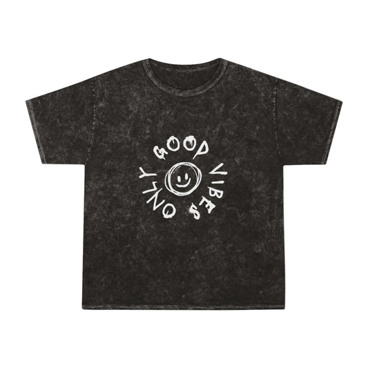 Good Vibes Unisex Mineral Wash T-Shirt