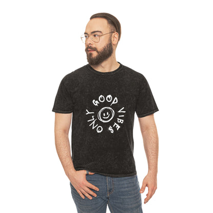 Good Vibes Unisex Mineral Wash T-Shirt