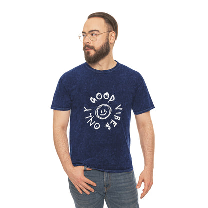 Good Vibes Unisex Mineral Wash T-Shirt