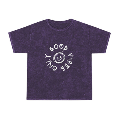 Good Vibes Unisex Mineral Wash T-Shirt